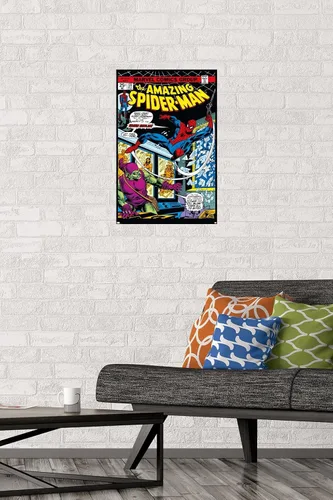 Miniatura 2 de Marvel Comics Spider-Man - Póster de pared Amazing Spider-Man #137, 22.4 pulgadas de largo x 14.7 pulgadas de ancho, versión premium sin marco