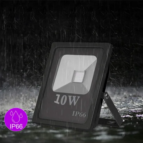 Miniatura 6 de Luz de inundación UV, luz negra LED UV XUNATA con sensor de movimiento, CA 85-265V de alta potencia 10W luz negra impermeable para suministros