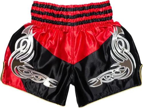 Miniatura 3 de Pantalones cortos retro de Muay Thai para hombres y mujeres, boxeo, kickboxing, alto grado, MMA, ropa de entrenamiento