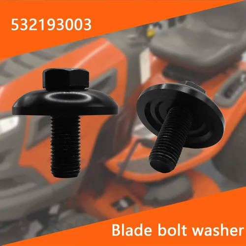 Miniatura 3 de 532193003 Tornillos de hoja y arandela para Craftsman Poulan Husqvarna 193003 532193003 174365 532174365 (paquete de 3)