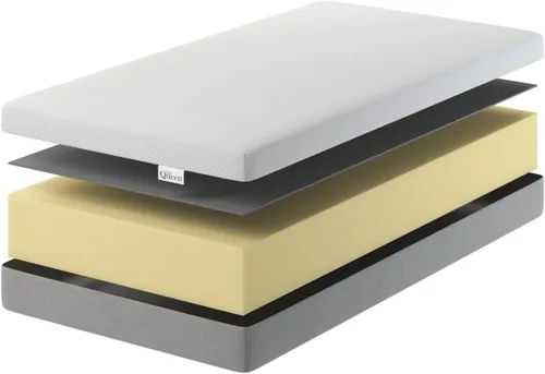 Miniatura 2 de NapQueen Colchón de espuma viscoelástica individual XL de 8 pulgadas, sensación media, certificado CertiPUR-US, cama en una caja, funda de tela