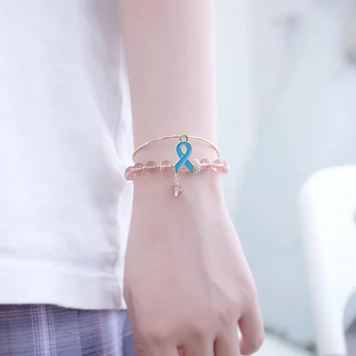 Miniatura 6 de WANDIC Colgantes de cinta, violencia doméstica, lupus, alzheimer, concientización sobre el cáncer de páncreas de aleación para la fabricación