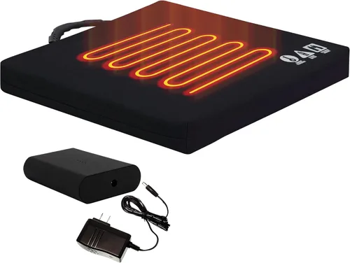 Calentador de banco, cojín de asiento de estadio con batería portátil, con paquete de energía recargable incluido. Tela Cordura resistente, color