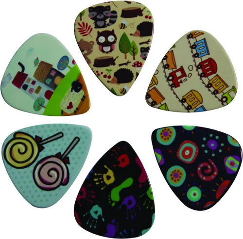 Miniatura 3 de Bonitas púas de guitarra de superhéroe para niños y niñas Lindas púas de guitarra para niños y niñas