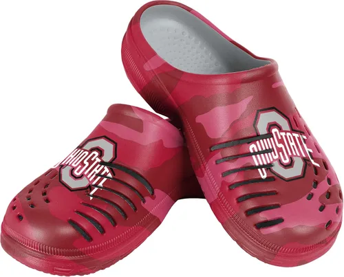 Miniatura 88 de FOCO - Sandalias de agua de jardín con logotipo de equipo de la NFL, para hombre, pantuflas, zuecos