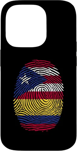 Miniatura 16 de Funda para iPhone 11 Pro Max Boricua y Colombia con huellas dactilares puertorriqueñas