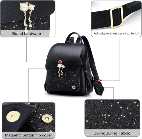 Miniatura 4 de FOXER - Mochila de piel para mujer