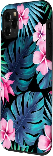 Miniatura 2 de iPhone 11 Pro Max Exotic Summer Vacation Hawaii Plant Flower Hibiscus Tropical Case