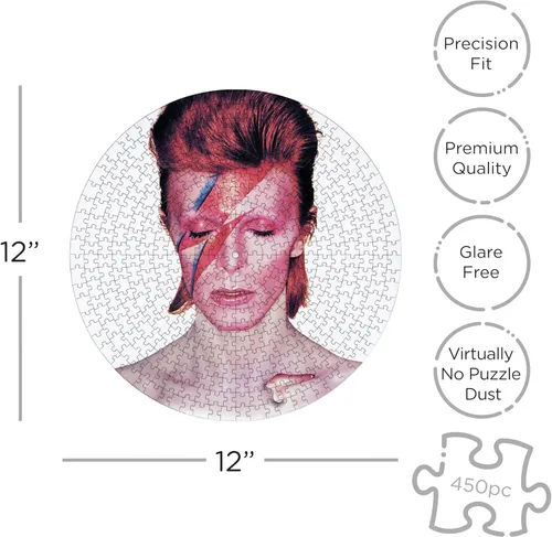 Miniatura 2 de NMR Distribution David Bowie Aladdin Sane - Rompecabezas de 450 piezas