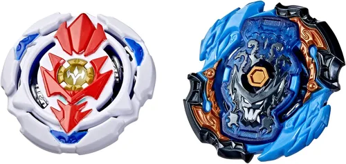 Miniatura 2 de Bey Blade Burst Surge Dual Collection Pack Hypersphere Lord Hydrax H5 y Slingshock Spiral Treptune T4 Juego de batalla. Juguetes principales