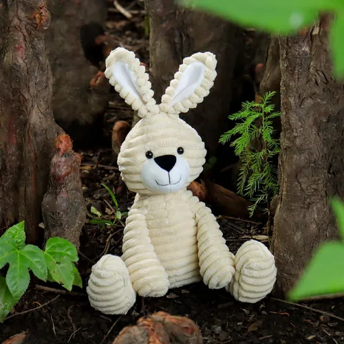 Miniatura 5 de Juguetes Apricot Lamb Conejo Conejito de Peluche de Pana Animal de Peluche Suave y Tierno Perfecto para Niños (Conejito de Pana)