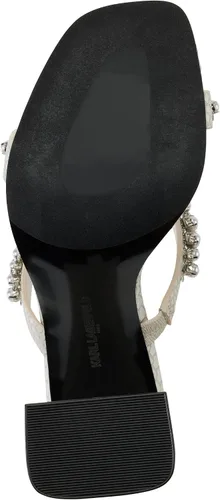Miniatura 3 de Karl Lagerfeld Paris Sandalia de tacón de bloque con adornos Rayan para mujer