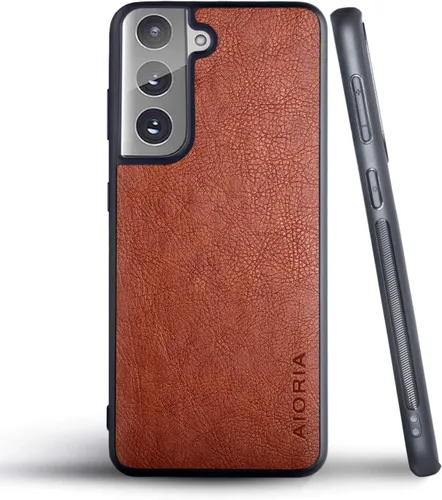 Miniatura 15 de AIORIA Funda protectora completa para Samsung Galaxy S20 FE 5G, 6.5 pulgadas Premium PU cuero cubierta retro negocio diseño completo funda Marrón