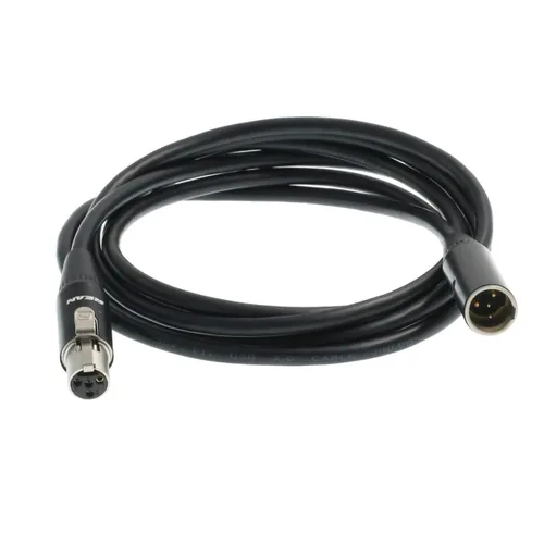 Miniatura 7 de Cable de extensión de adaptador de audio para micrófono Shure Headset SM-93 WBH WL Body Pack Transmisor Mini XLR 4 Pin TA4F macho a hembra (1)