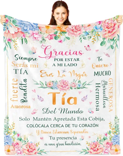 Miniatura 14 de Nicetous Regalo para mamá, Feliz Cumpleaños Mama, Mejor Mama Del Mundo, Regalos para Mamá en su Cumpleaños, Regalos para Madre, Manta