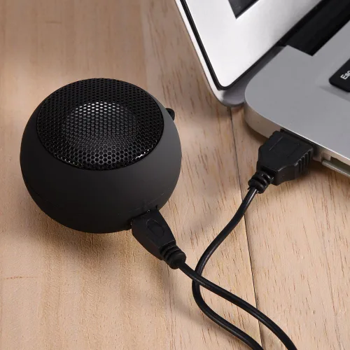 Miniatura 7 de Mini altavoz portátil, altavoz de 0.138 in de viaje, altavoz de sonido estéreo, subwoofer, altavoz de graves mejorado, batería incorporada