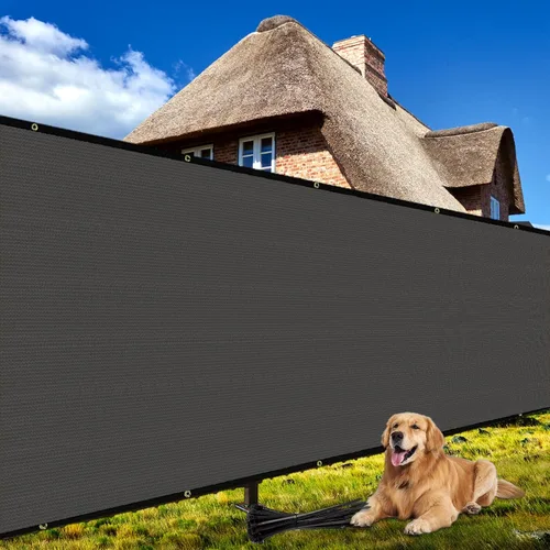 Shade&Beyond Pantalla de Privacidad para Cerca de 6' X 50' Pies, Malla de Cercado Resistente de 170 GSM, Cubierta de Red de Sombra para Pared,