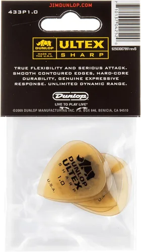 Miniatura 2 de Jim Dunlop 433P73 Dun Ultex púa, paquete de 6