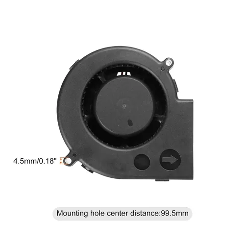Miniatura 3 de MECCANIXITY Ventilador de enfriamiento sin escobillas DC Ventilador Enfriador 9733 3.819x3.819x1.299 in Turbina Turbo Dual Ball Bearing Ventilador