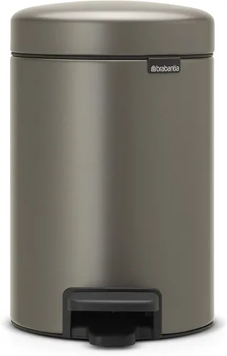 Miniatura 35 de Brabantia NewIcon - Cubo de basura con pedal de cierre suave para cocina, con cubo extraíble, 3.2 galones, azul soñado Azul (Dreamy Blue)