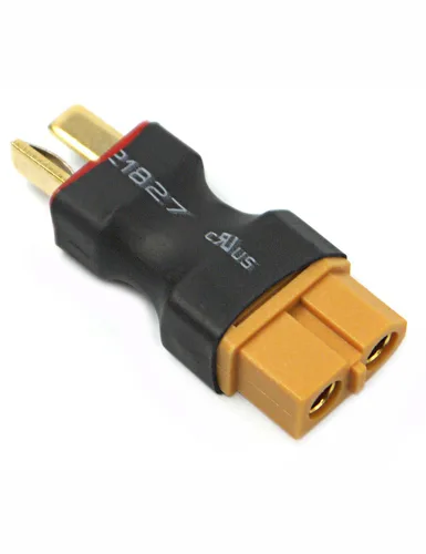 Miniatura 5 de Readytosky XT60 hembra a macho adaptador de conector de enchufe en T sin cables, conectores de batería RC LiPo para conector macho Deans a XT60