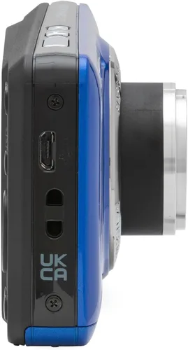 Miniatura 6 de Kodak PIXPRO - Cámara digital FZ55, paquete azul con tarjeta de memoria Lexar de 32 GB de alto rendimiento 800x UHS-I SDHC + funda de cámara Deco