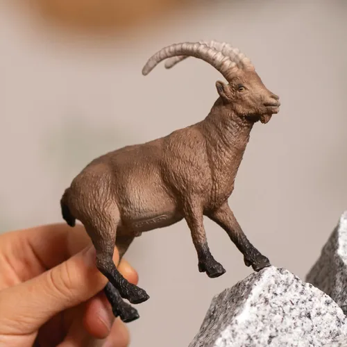 Miniatura 2 de Schleich Wild Life - Figura de Capricornio de juguete de animales salvajes, niños y niños pequeños a partir de 3 años
