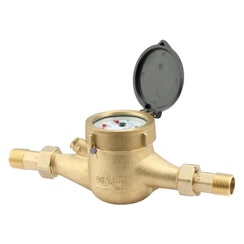 Miniatura 26 de DN15 Medidor de Agua 1/2" NPT, Certificación ISO4064, Medidor de Flujo Cúbico de Agua, Medidor de Agua Fría para Jardín/Hogar