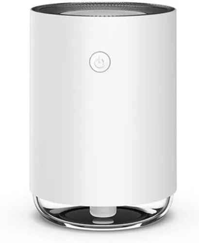 Miniatura 2 de Humidificador de aire, humidificador portátil de aceite aromático, purificador de fragancia para el hogar del automóvil con luces románticas, Rosa