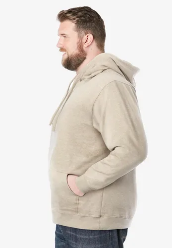 Miniatura 3 de KingSize Sudadera con capucha de forro polar grande y alta para hombre