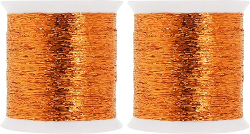 Miniatura 41 de Mandala Crafts Juego de hilo de bordado dorado antiguo metálico – 3281 yardas de hilo dorado antiguo para máquina de coser a mano, aguja de punto