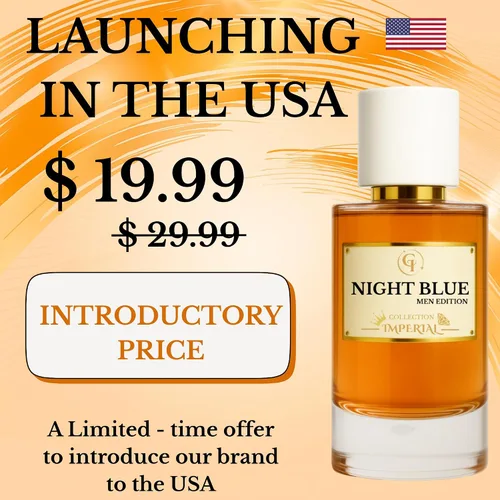 Miniatura 5 de Night Blue Extrait de Parfum Men - Inspirado en DG Lig. Blue - Alternativa francesa al aroma masculino más vendido - Perfume masculino diario - 1.7