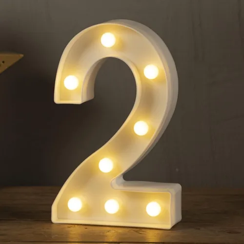 Miniatura 13 de HXWEIYE Letras iluminadas con luces LED, letreros luminosos de marquesina, 26 letras del alfabeto y 10 números para fiestas de cumpleaños, bares