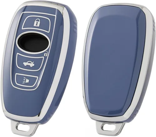 Miniatura 19 de ELOHEI Funda para llavero Subaru, accesorios para funda de llavero para Subaru Forester CrossTrek Outback WRX Ascent BRZ Impreza Legacy Premium Soft