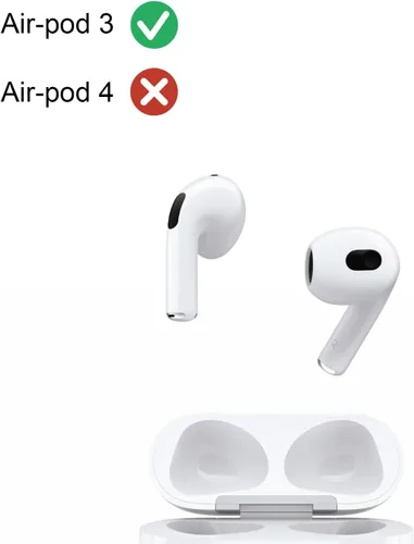 Miniatura 7 de OEM A2565 Reemplazo de auricular lateral derecho único para 3ª generación, compatible con funda de carga original A2897 y A2566 almohadilla de oreja