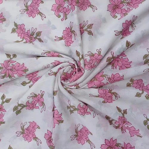 Miniatura 6 de E-Tailor® Tela india hecha a mano, étnica, 100% algodón, estampado de bloque a mano, natural, para confección, costura, manualidades, tapicería, por