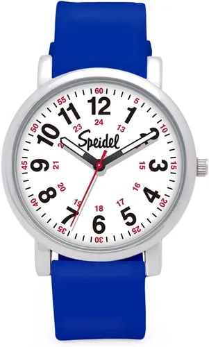 Speidel Original Scrub Watch para enfermeras, profesionales médicos y estudiantes - Varios colores médicos de exfoliación, dial de fácil lectura,