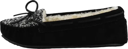 Miniatura 2 de Minnetonka - Pantuflas Cally de pelo sintético para mujer
