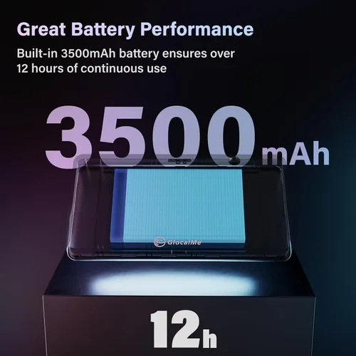 Miniatura 5 de GlocalMe DuoTurbo 4G LTE Hotspot WiFi portátil para viajes en más de 200 países, dispositivo de punto de acceso móvil con datos globales de 1.1GB