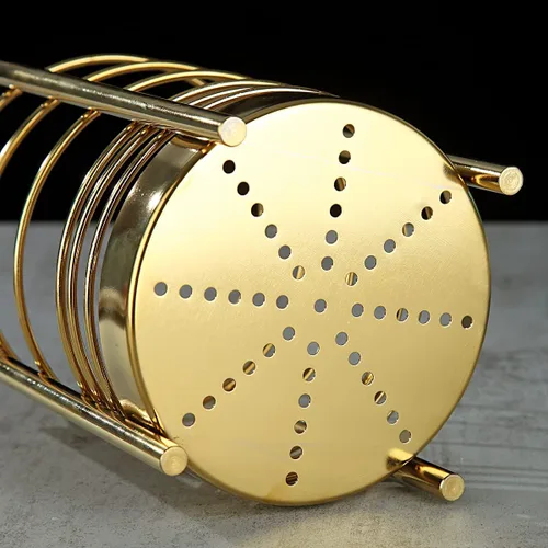 Miniatura 4 de Berglander - Juego de utensilios de cocina dorados, 38 piezas antiadherentes de silicona, espátula con soporte para utensilios de acero inoxidable