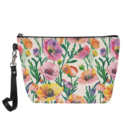 Miniatura 32 de AFPANQZ Bolsas de maquillaje de viaje personalizadas para mujeres y niñas, bolsa de almacenamiento de artículos de tocador, bolso al aire libre