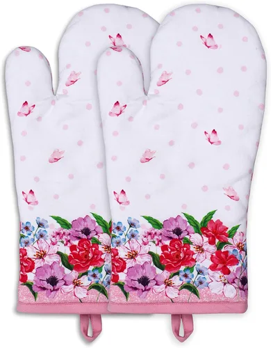 Miniatura 25 de AMOUR INFINI Juego de 2 soportes para ollas de algodón resistentes al calor, antideslizantes de 8 x 8 pulgadas, almohadillas calientes para cocina