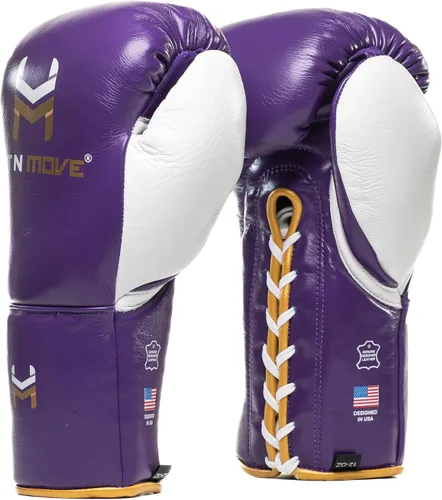 Miniatura 20 de HIT N MOVE Süvari - Guantes de boxeo de crin con , guantes de boxeo con cordones para hombre, equipo de boxeo, guantes de MMA para hombre, guantes