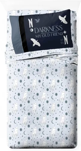 Miniatura 22 de Jay Franco - Juego de sábanas con funda ajustada, sábanas planas y funda para almohada - Ropa de cama ultrasuave con funda para almohada para Beige