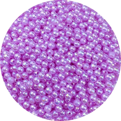 Miniatura 13 de 300 cuentas de perlas para manualidades de 0.315 pulgadas (0.315 in), cuentas redondas sueltas de perlas para collares, pulseras, aretes, blanco AB