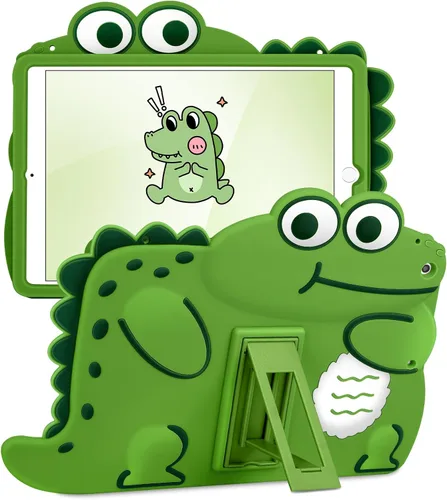 Miniatura 14 de Funda para iPad 5th/6th/Air 1st/Air 2nd/Pro 9.7" - Funda de silicona con soporte para iPad 2017/2018/Air 1/Air 2/Pro 2016 Funda para tablet Dinosaur