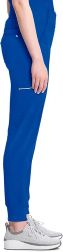 Miniatura 5 de Cherokee Infinity - Pantalón de pierna recta para corredores, quirúrgicos