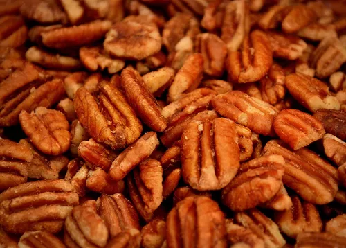 Miniatura 4 de Pecan Shop Mitades de nuez nativa de Texas para aperitivos, cosechadas silvestres, germinadas, sin sal - (20 libras)