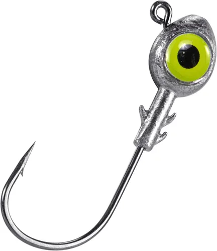 Miniatura 10 de Dr.Fish Paquete de 10 Señuelos con Ojos de Pesca Ojos 3D Cabezas de Trucha Anzuelo para Lubina Señuelo Nadador de Agua Salada Cabezas de Jig de Agua
