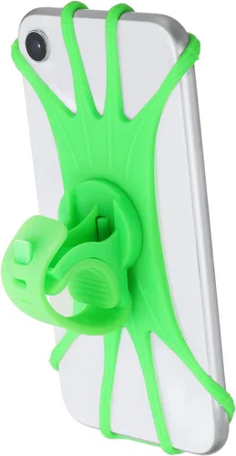 Miniatura 11 de PATIKIL Soporte de teléfono para bicicleta, rotación de 360°, de silicona, para teléfonos de 3 a 6.5 pulgadas, soporte de teléfono ajustable